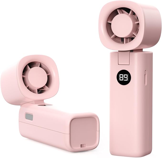 Personal Handheld Fan, Portable 3-in-1 High-Speed Turbo Fan by Unknown