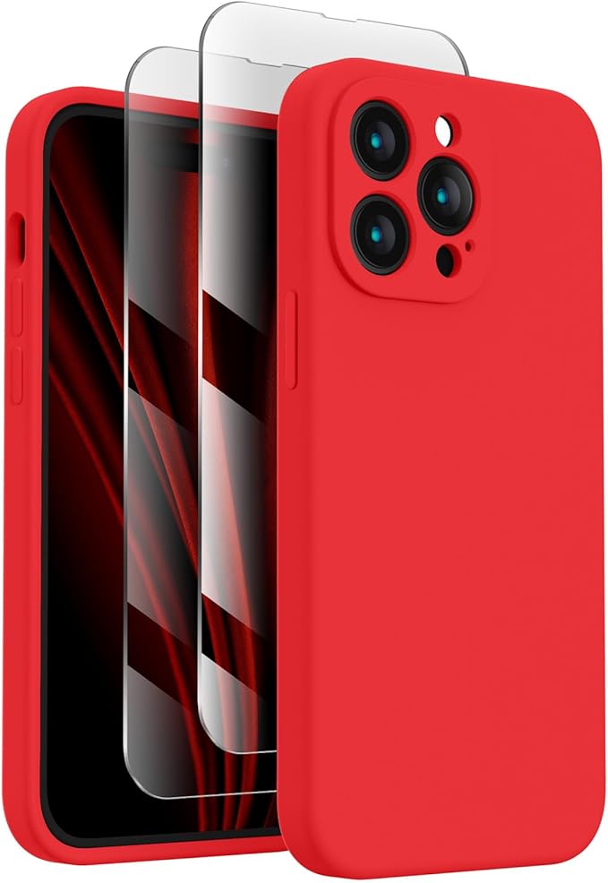 FireNova for iPhone 14 Pro Case, Silicone Upgraded Phone Case with, Soft by FireNova