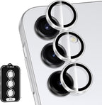 for Samsung Galaxy A16 Camera Lens Protector, Individual Metal Ring Tempered by Btscase