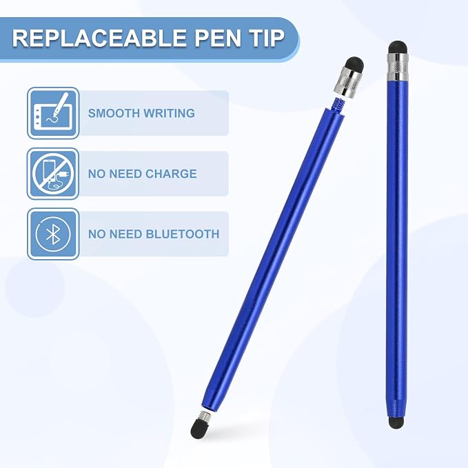PATIKIL 5 Pcs Stylus Pens for Touch Screen, 2 in 1 High Sensitivity Universal - Image 4