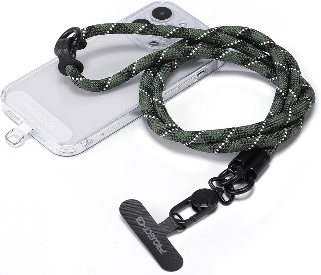 project-cb Phone Lanyard×1, Phone Tether Tab×2, Crossbody Cell Phone Lanyard by Project-cb