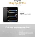 EIP Bluetooth Keyboard Case for iPad Pro 11 inch 2024, Patented Stylus Shortcuts - Image 2