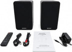 Active Bookshelf Speakers 36W RMS - Image 8