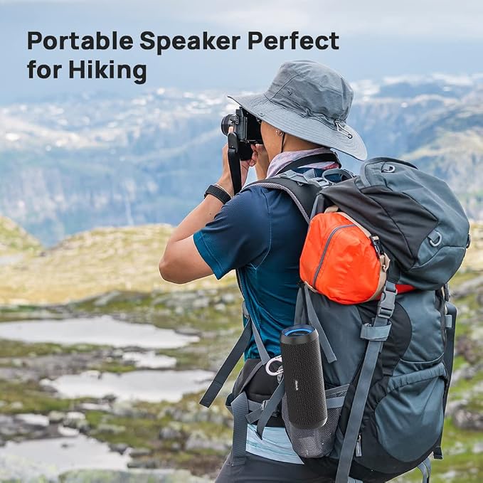 RIENOK Portable Bluetooth Speaker 30W Dual Pairing True Wireless Stereo HD - Image 7