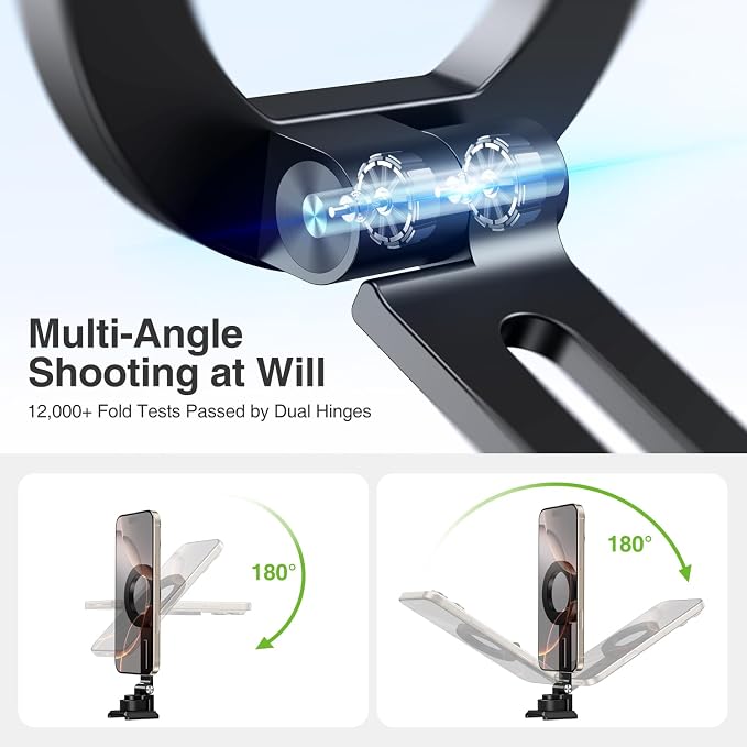 elitehood Aluminum Tripod Phone Mount Adapter - Image 6