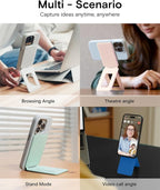 MOFT Phone Stand, Magnetic Phone Tripod Stand Stain-Resistant MOVAS Leather & - Image 4