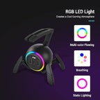 KIWIFOTOS Mouse Bungee RGB Gaming Mouse Cord Holder Controller, Upgraded - Image 4