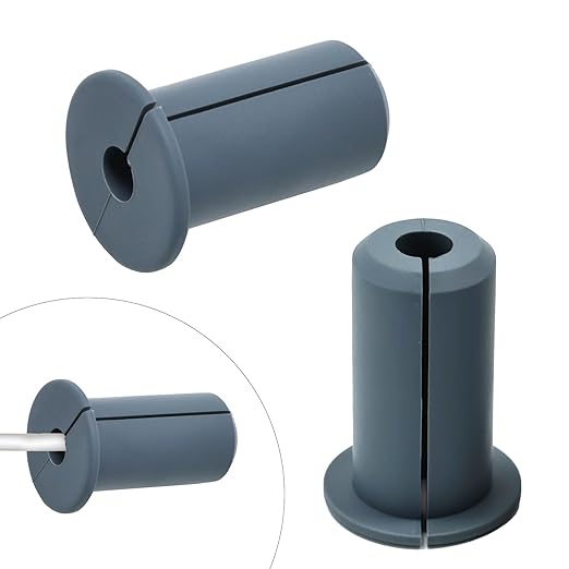 2pc Starlink Cable Grommet 3/4" Silicone Waterproof Wall Hole Pass Through by EASYEAH