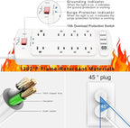Surge Protector Power Strip - Image 6