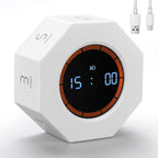 Rechargeable Pomodoro Timer, 8-Angle Auto-Rotating Screen by Unknown