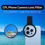 EMVANV 52mm Clip-on CPL Phone Camera Lens Filter, Phone Lens Filter Kit - Image 6