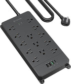 TROND Surge Protector Power Strip, 5ft Heavy Duty Extension Cord by TRONDOfficial