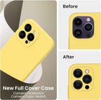 FireNova for iPhone 14 Pro Case, Silicone Upgraded Phone Case with, Soft - Image 3