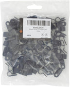 GTSE Black Nylon Plastic Cable Clamps, 5/16" Screw Mounts - Image 5