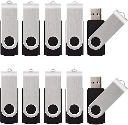 10 Pack USB Flash Drives by KALSAN