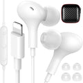 iMangoo for Apple MFi-Certified Headphones for Lightning Wired Earbuds Magnetic by iMangoo