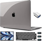 CISSOOK Compatible with MacBook Air 13.6 inch Case 2022 2024 2025 Release A2681 by CISSOOK