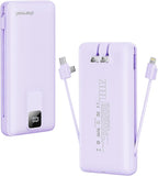 Charmast Portable Charger with Built-in Cables and Wall Plug, 20000mAh 20W USB by Charmast