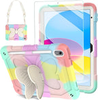BLOSOMEET Cute Pink iPad A16 11th/10th Generation Case by BLOSOMEET