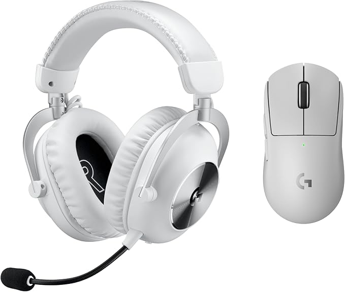Logitech G Pro X Superlight 2 Lightspeed Wireless Gaming Mouse + G Pro X 2 by LogitechG
