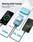 for Magsafe Portable Charger, Aluminum Alloy Small 10000mAh 20W PD Magnetic - Image 2
