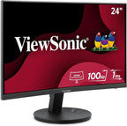 ViewSonic VA2416C 24 Inch Full HD 1080p Frameless Curved Monitor by ViewSonicCorporation