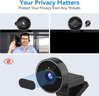 EMEET C955 Webcam for PC, 1080P Webcam - Image 4