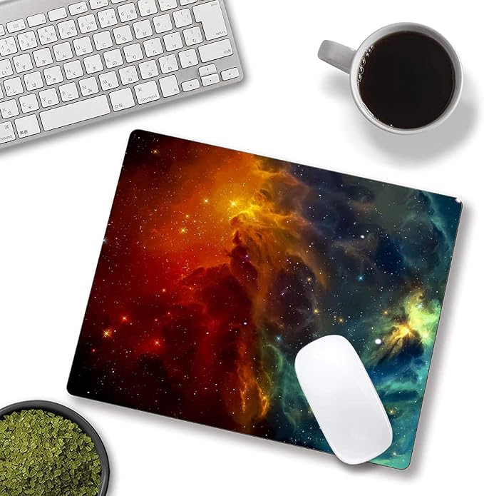 IMAYONDIA Square Galaxy Mouse Mat: Waterproof, Cool Laptop & Computer Mouse Pad - Image 4