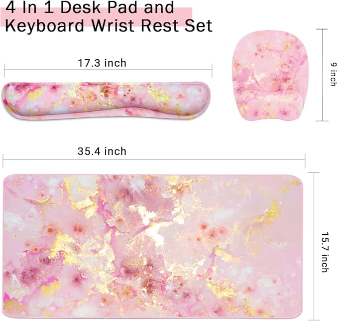 Keyboard Wrist Rest Large Mouse Pad Wrist Support - Image 2