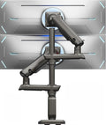 HUANUO Dual Monitor Arm for 13-49" Ultrawide Screens up to 40 lbs, Heavy Duty by HUANUO