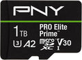 PNY 1TB PRO Elite Prime C10 U3 V30 A2 microSDXC Flash Memory Card – Ultra-Fast by PNY
