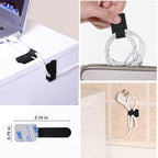 311Pcs Cable Management Organizer Kit 4 Cable Sleeve Split, 53Cable Clips - Image 5