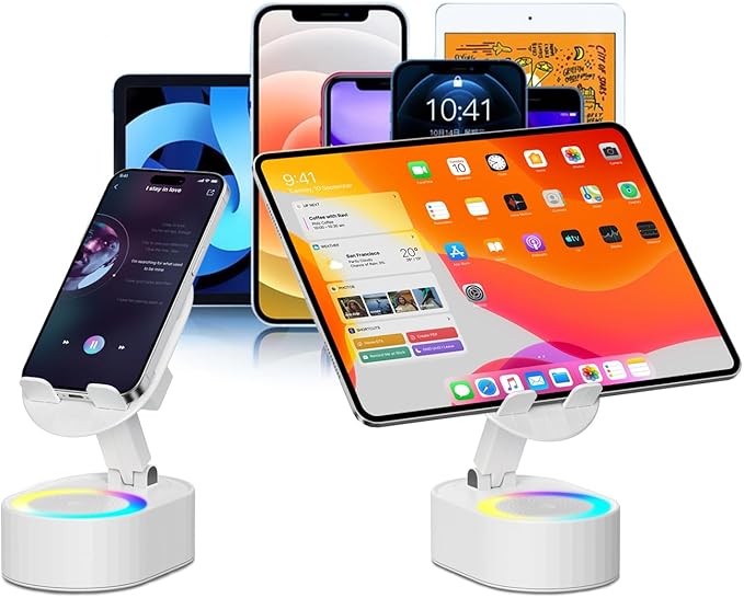 Wireless Induction Audio Bluetooth Speaker 5in1 Phone Holder Emergency - Image 5