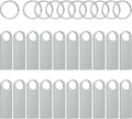 ABLAZE 128MB Flash Drive 20 Pack, Metal USB 2.0 Thumb Drives by ABLAZEGlobal