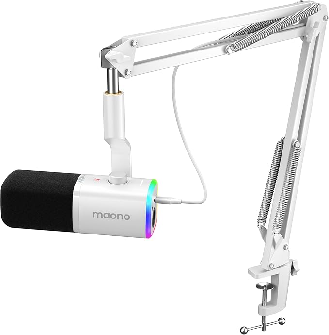 MAONO XLR/USB Gaming Microphone Kit: Dynamic PC Mic by MAONO