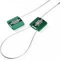50 Green High Security Cable Seals by LeadSeals