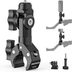 NEEWER Motorcycle Bike Handlebar Clamp Mount, Heavy Duty Clip Holder, 1/4" by Neewer