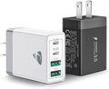 USB C Wall Charger, Aiminu 40W Fast USB C Charger, 4-Port QC+PD 3.0 Power by Aiminu