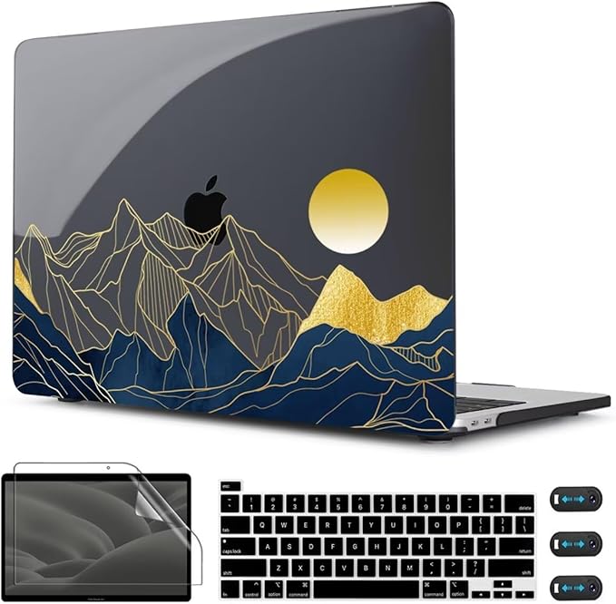 CISSOOK Compatible with MacBook Pro 13 inch Case M2 2025-2020 Release A2338 M2 by CISSOOK