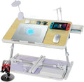 Laptop Lap Desk Include Cooling Fan, Adjustable Lap Desk by IXTRA