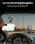 Spinning Vacuum Magnetic Phone Holder 15W Fast Wireless Charger - Image 7