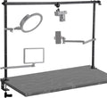 JUSMO LS15 Desk Overhead Camera Mount Rig Top-Down Shots, Professional Aluminum by JUSMODirect