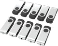 USB Flash Drives 32GB 10 Pack, Wooolken USB 2.0 Thumb Drives by WOOOLKEN