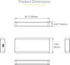 StarTech.com USB-C 10Gbps M.2 NVMe PCIe SSD Enclosure - Image 8