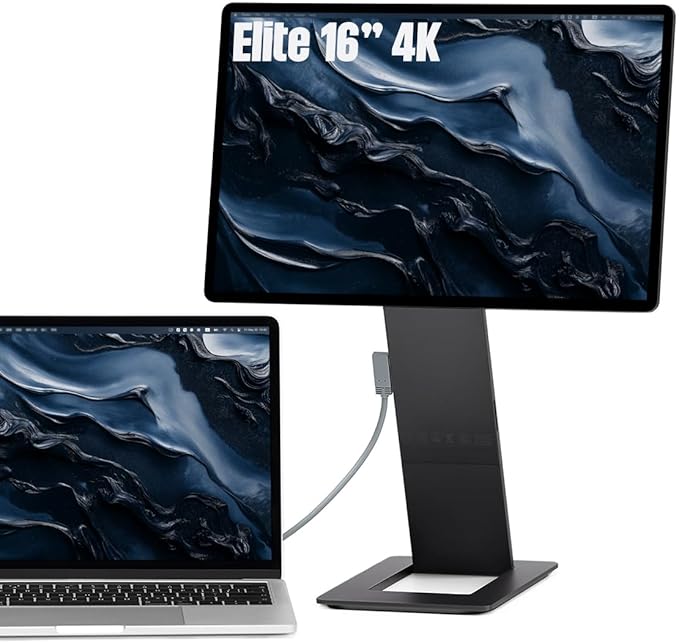 SOTSU FlipAction Elite 16" Portable Monitor | 4K |Super Compact | Pivot Rotate by SOTSUPortableMonitor