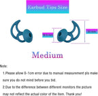 Medium Earbud Tips Silicone Replacement Ear Tips Compatible - Image 2