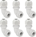 LeMotech M20 Cable Gland, 90 Degree Adjustable 9-14mm Strain Relief, Cord by LeMotech