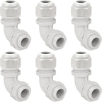 LeMotech M20 Cable Gland, 90 Degree Adjustable 9-14mm Strain Relief, Cord by LeMotech