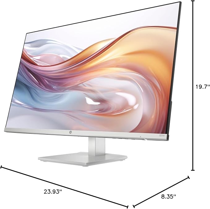 HP Series 5 527sh Monitor 27" 100Hz IPS FHD 99% sRGB Display, Adjustable Height - Image 8