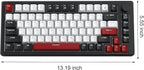 MageGee 75% Mechanical Gaming Keyboard, Compact Blue Backlit Wired Gaming - Image 8